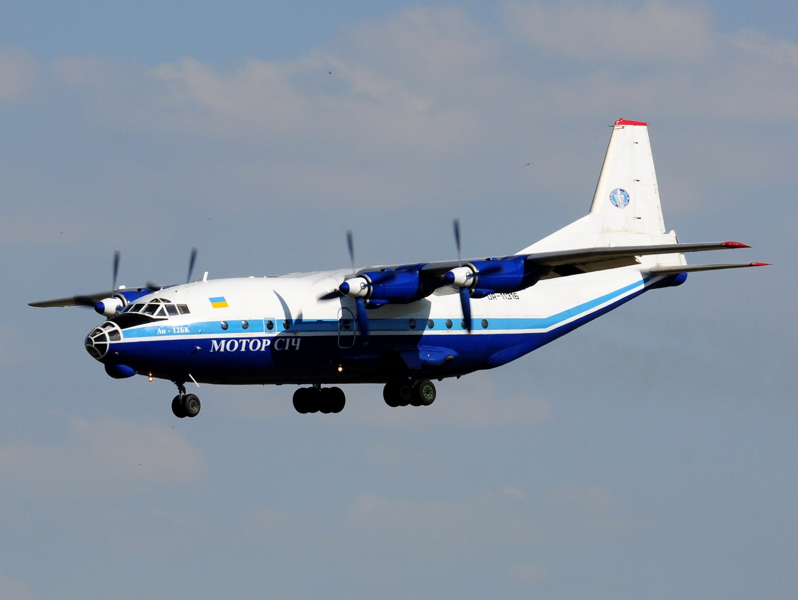 UR-11316 - Antonov An-12 - Motor Sich - BRU - 27-05-2020c