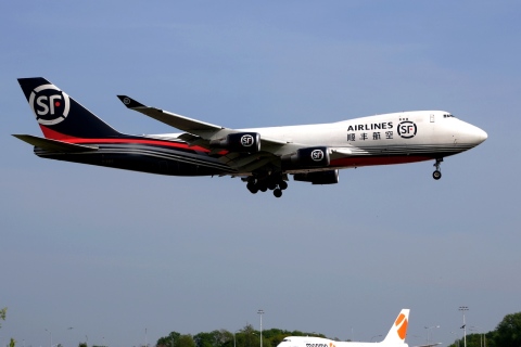 B-2423 - 747-4EVF(ER) - SF Airlines (ShunFeng Airlines) - LGG - 07-05-2020