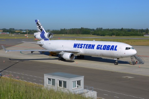 N542KD - MD-11-F - Western Global Airlines - LGG - 27-05-2020