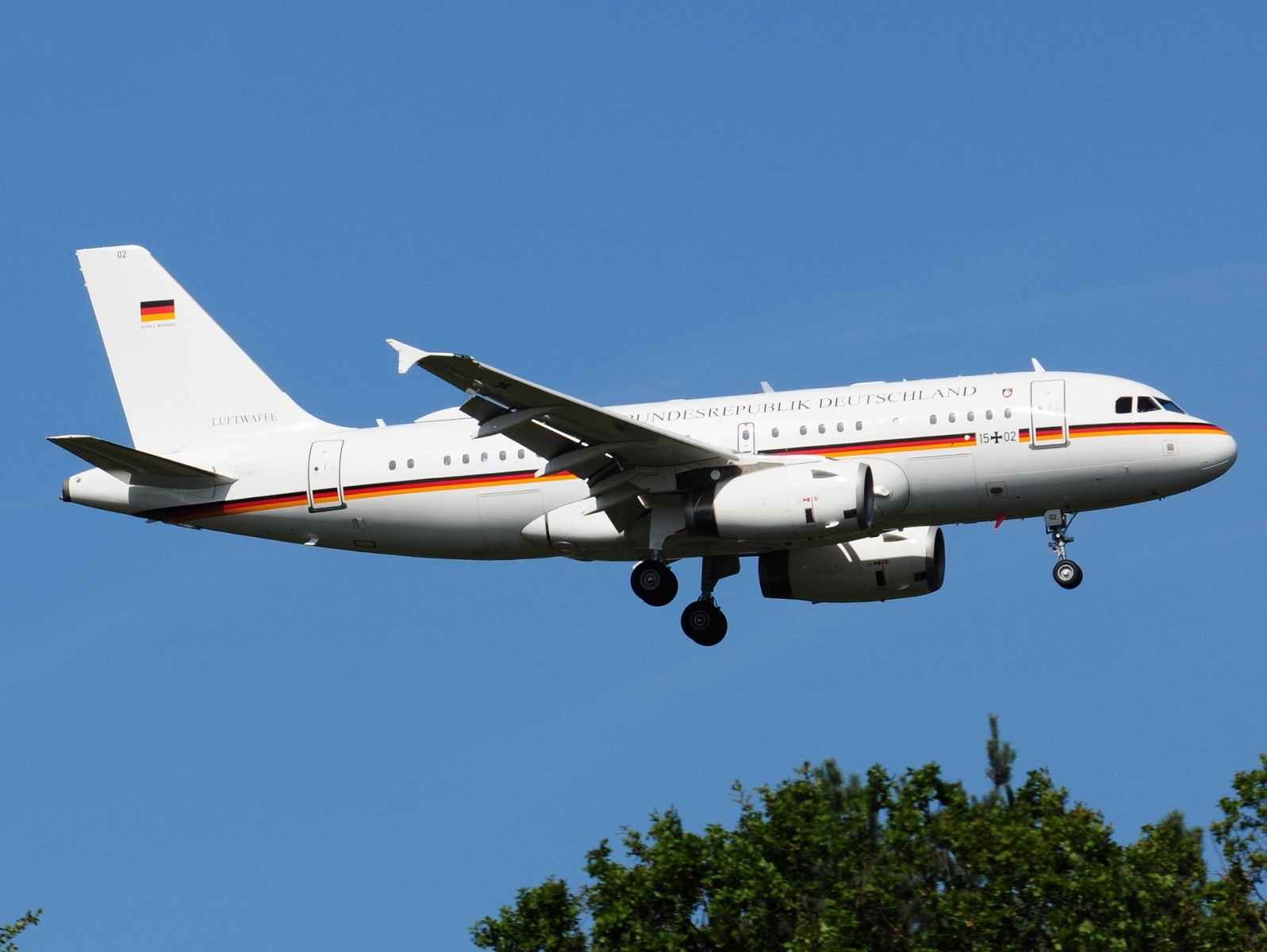 15+02 - A319-133X(CJ) - German Air Force (Luftwaffe) - RMS - 08-09-2021