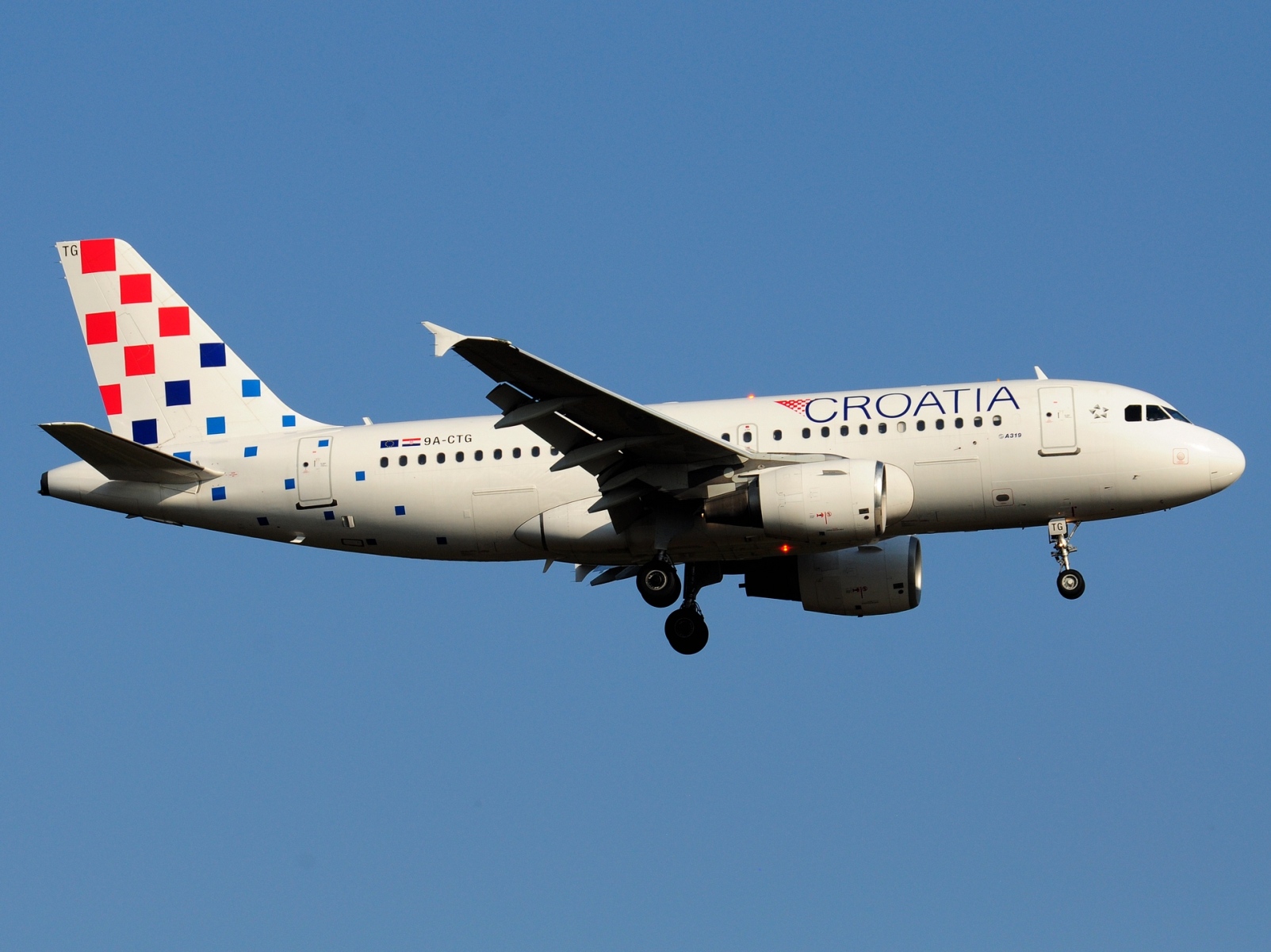 9A-CTG - A319-112 - Croatia Airlines - FRA - 06-09-2021