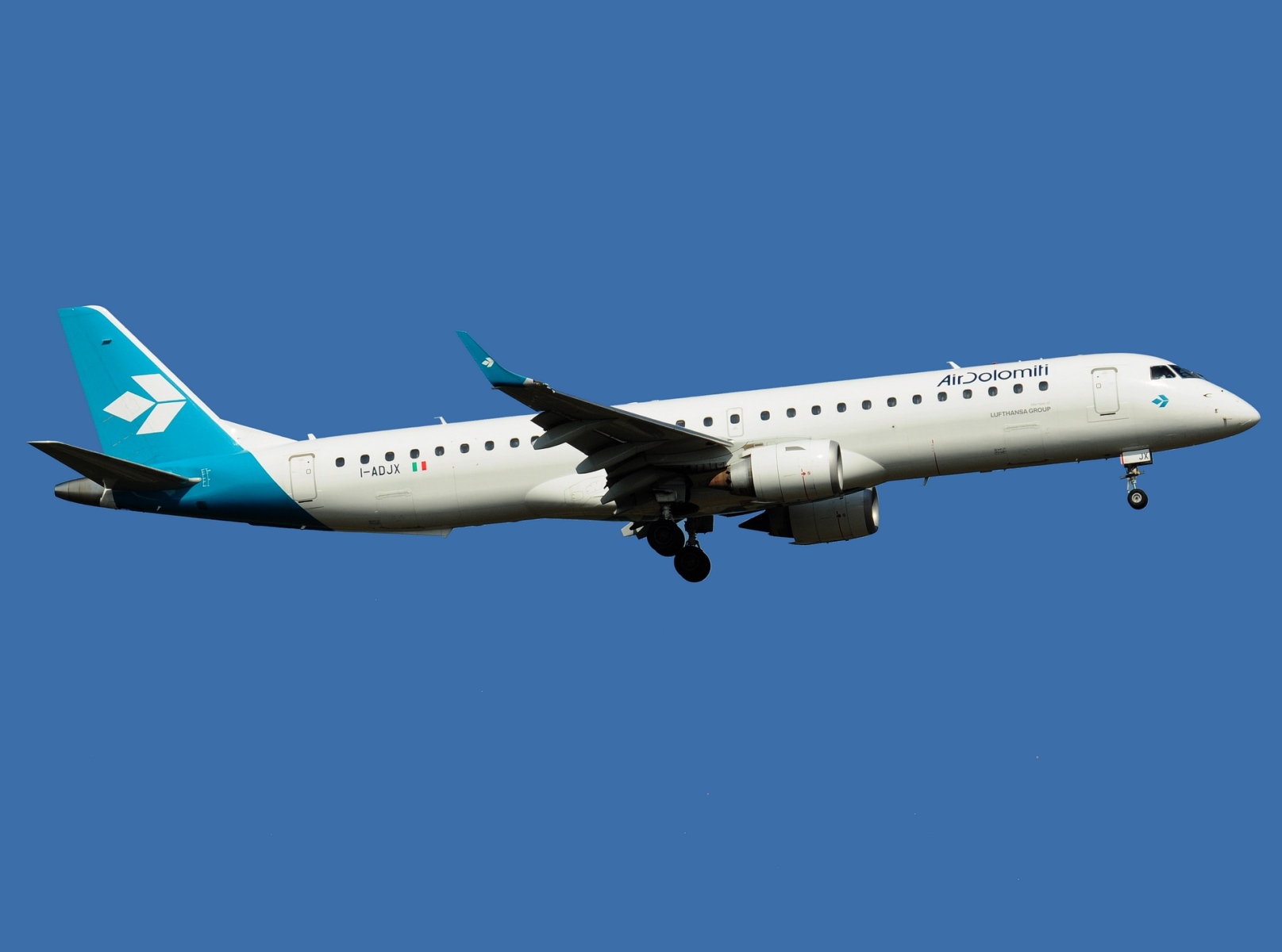 I-ADJX - ERJ-195LR (ERJ-190-200 LR) - Air Dolomiti - FRA - 06-09-2021b
