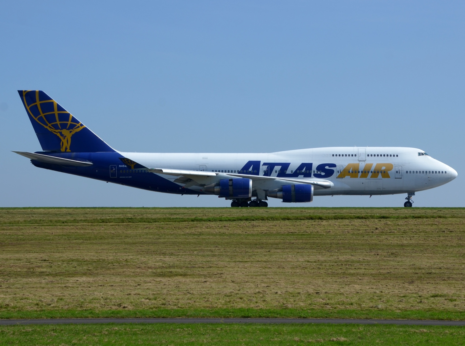 N464MC - 747-446 - Atlas Air - HHN - 08-09-2021