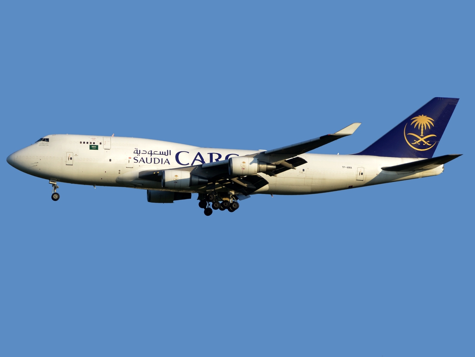 TF-AMA - 747-45E - Saudi Arabian Airlines - LGG - 03-09-2021