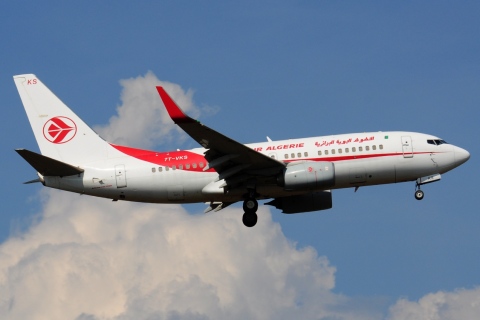 7T-VKS - 737-7D6C(WL) - Air Algerie - FRA - 06-09-2021