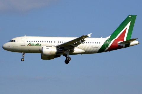EI-IME - A319-112 - Alitalia - BRU - 17-04-2021
