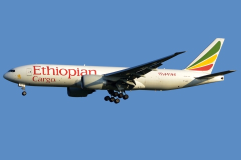 ET-AWE - 777F - Ethiopian Airlines - LGG - 03-09-2021