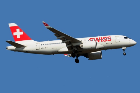 HB-JBA - A220-100 - Swiss - FRA - 06-09-2021