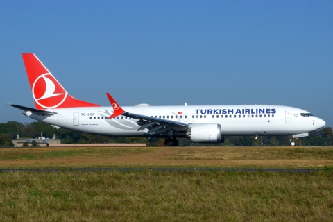 TC-LCR - 737-8 MAX - Turkish Airlines - LUX - 09-10-2021