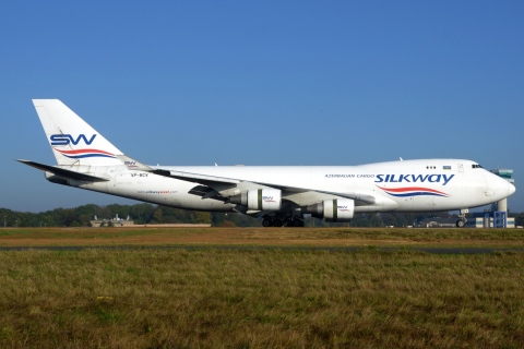 VP-BCV - 747-4H6F - Silk Way West Airlines - LUX - 09-10-2021
