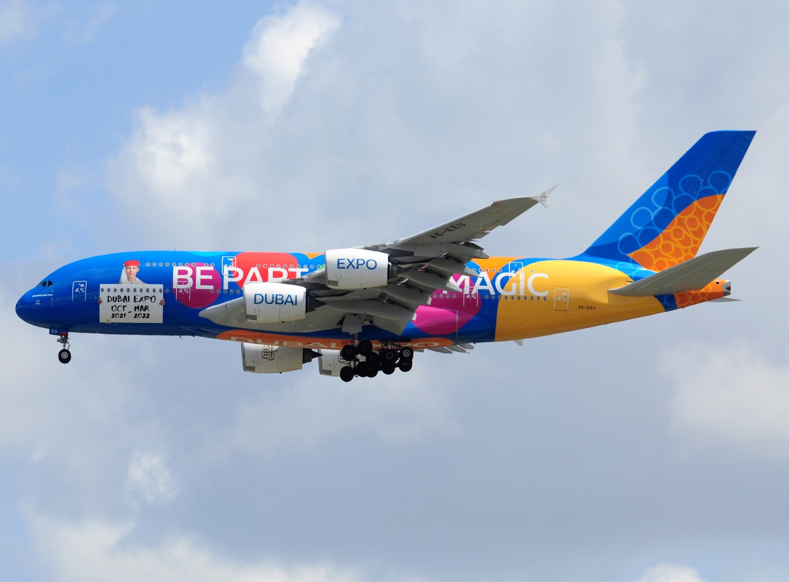 A6-EEU - A380-861 - Emirates - MAD - 04-05-2022
