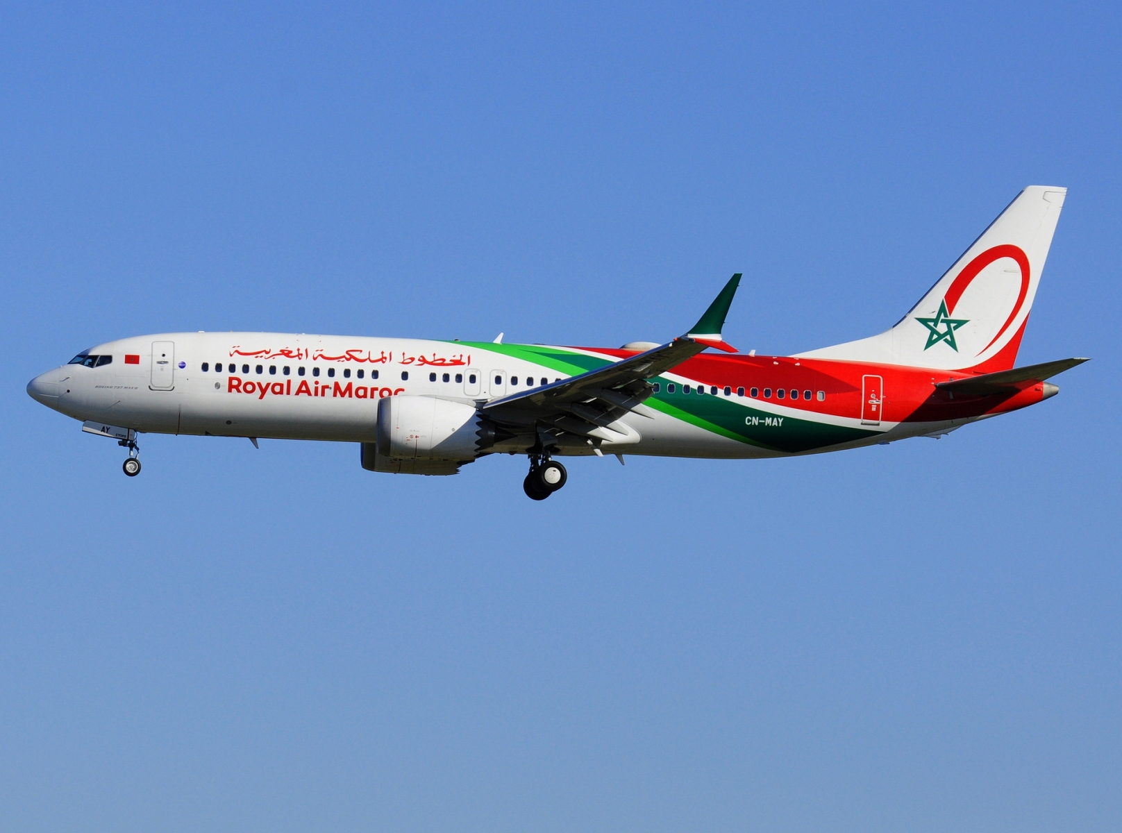 CN-MAY - 737-8 MAX - Royal Air Maroc - BRU - 19-03-2022