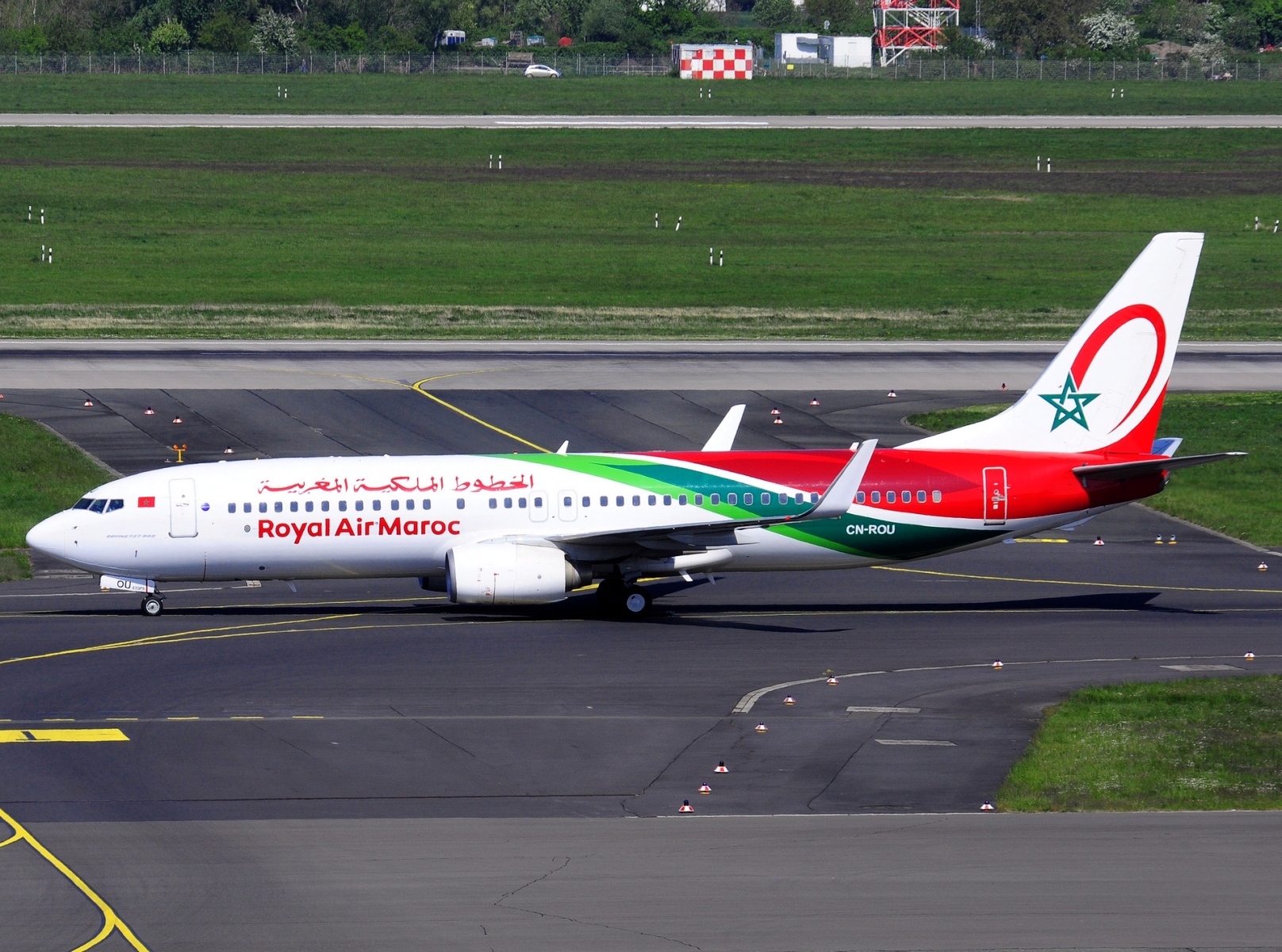CN-ROU - 737-8B6(WL) - Royal Air Maroc - DUS - 24-04-2022