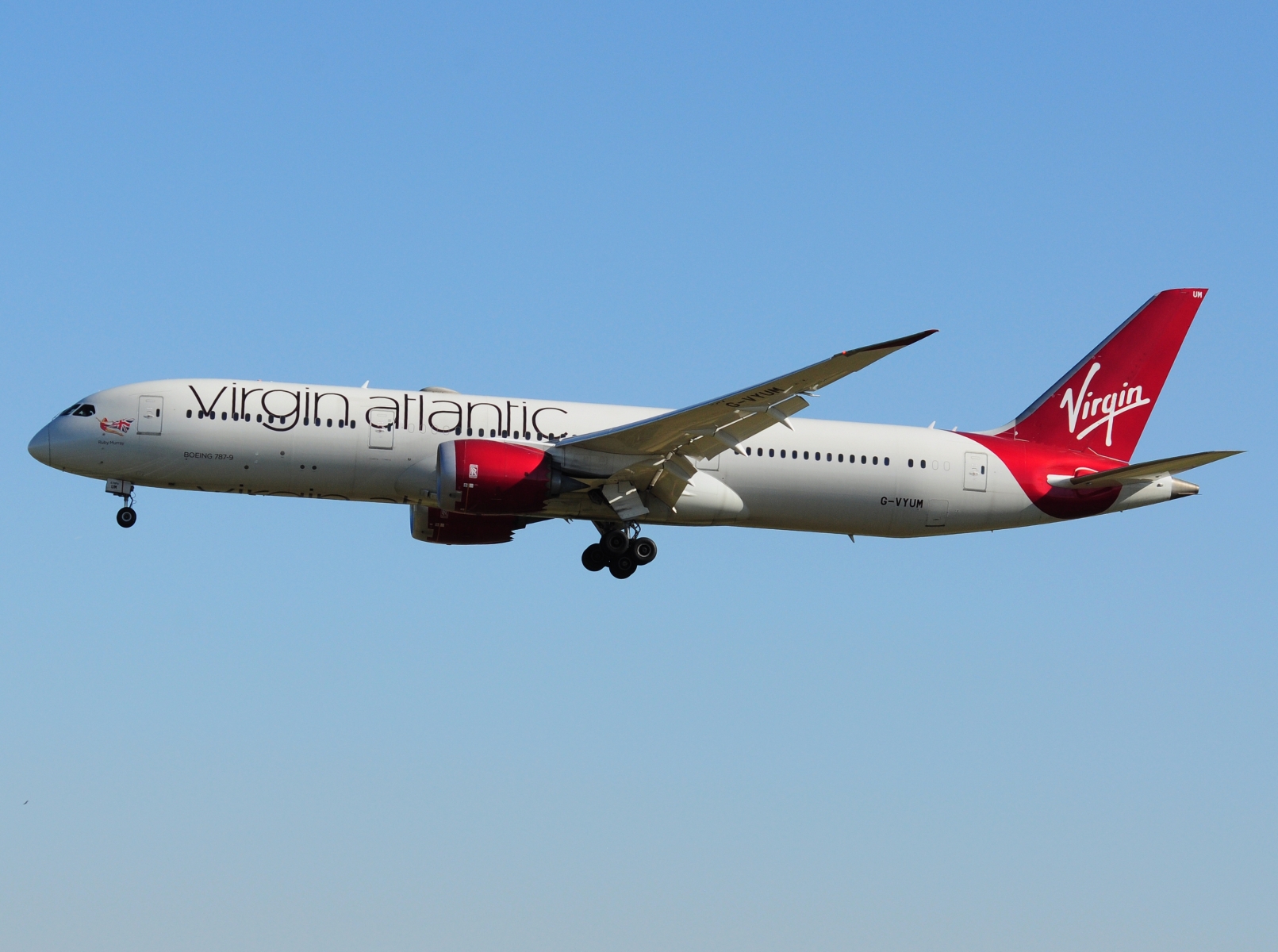 G-VYUM - 787-9 Dreamliner - Virgin Atlantic Airways - BRU - 19-03-2022