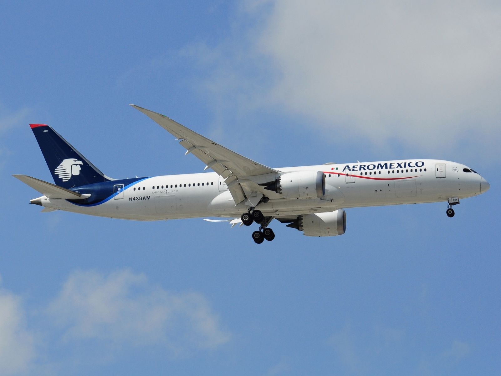 N438AM - B787-9 Dreamliner - AeroMexico - MAD - 04-05-2022