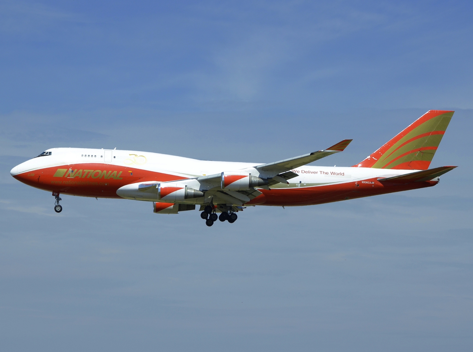 N936CA - 747-446 - National Airlines - LGG - 30-07-2022