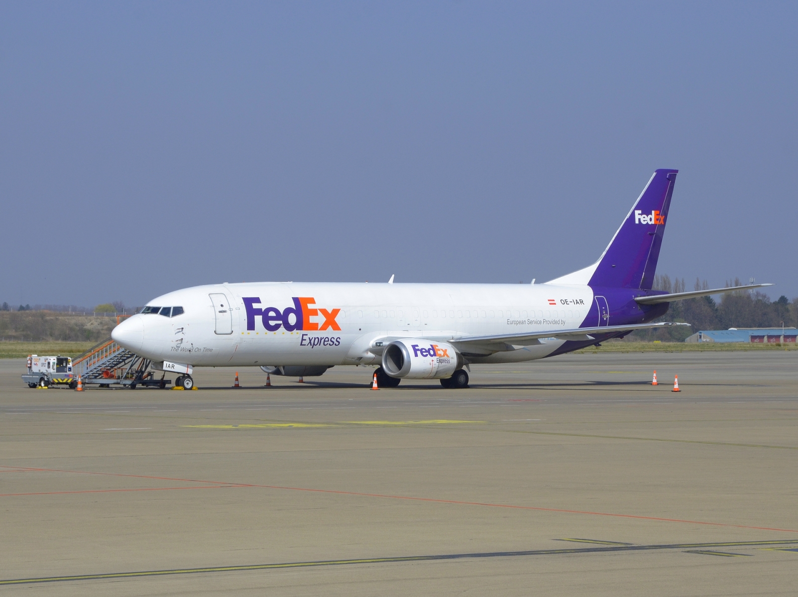 OE-IAR - 737-4M0 - Federal Express (FedEx) - LGG - 26-03-2022