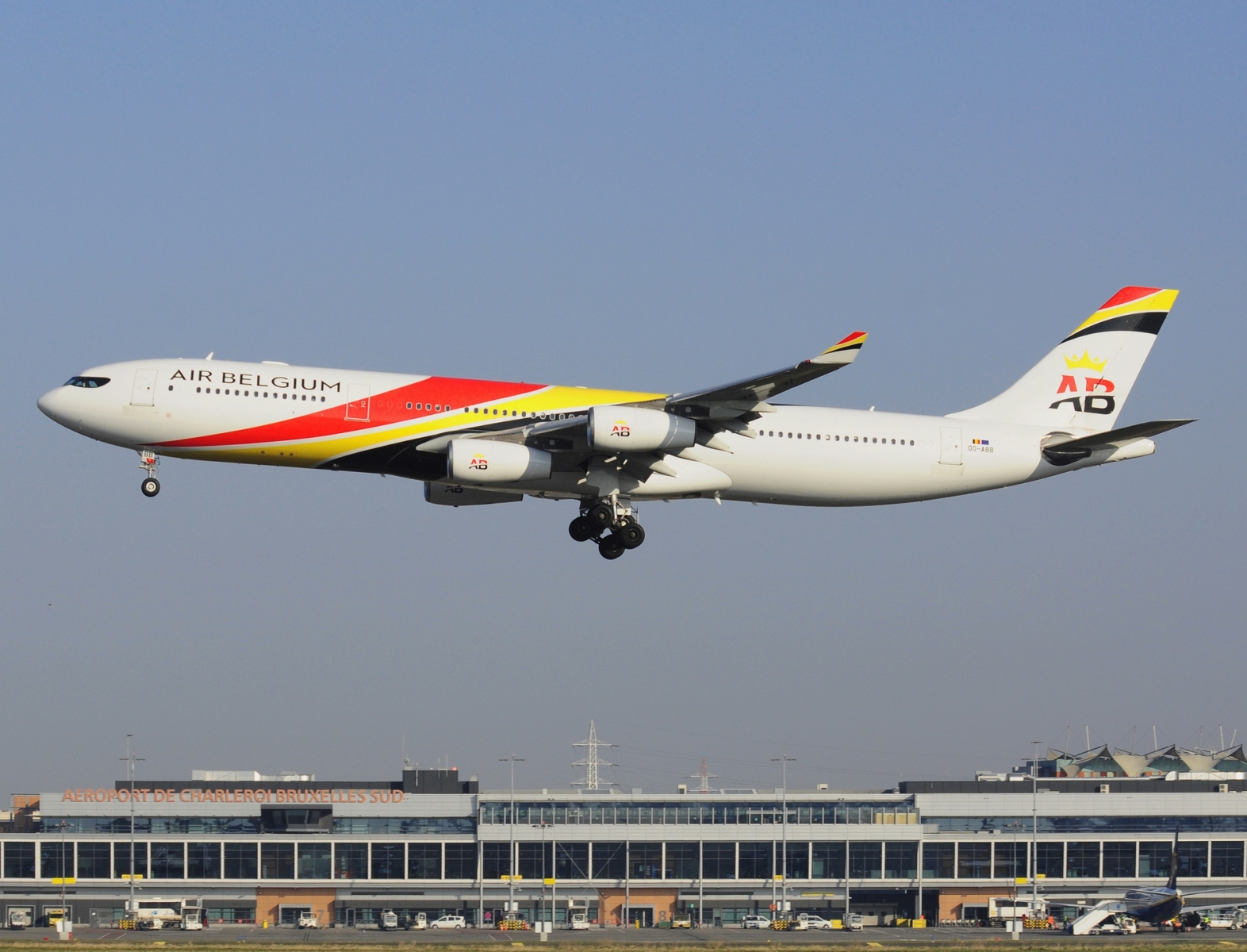 OO-ABB - A340-313 - Air Belgium - CRL - 23-03-2022