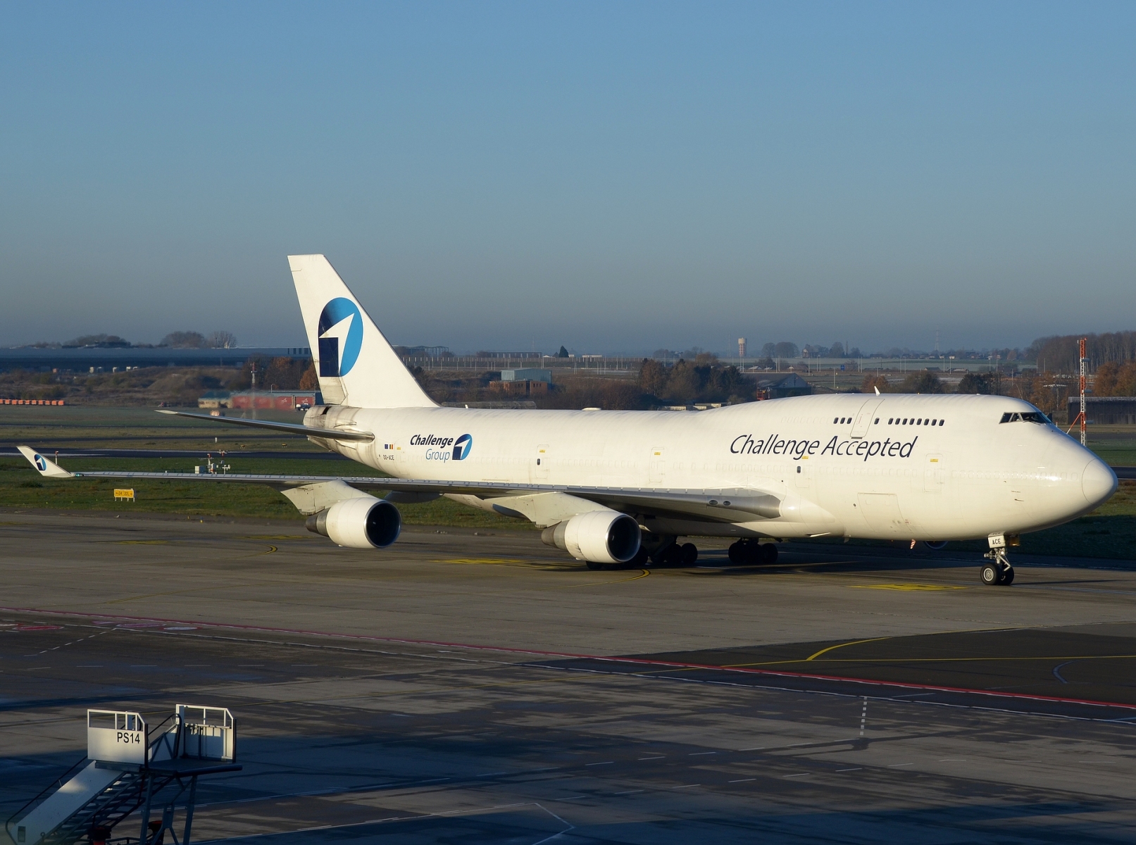 OO-ACE - 747-412 - Challenge Airlines BE - LGG - 12-12-2022c