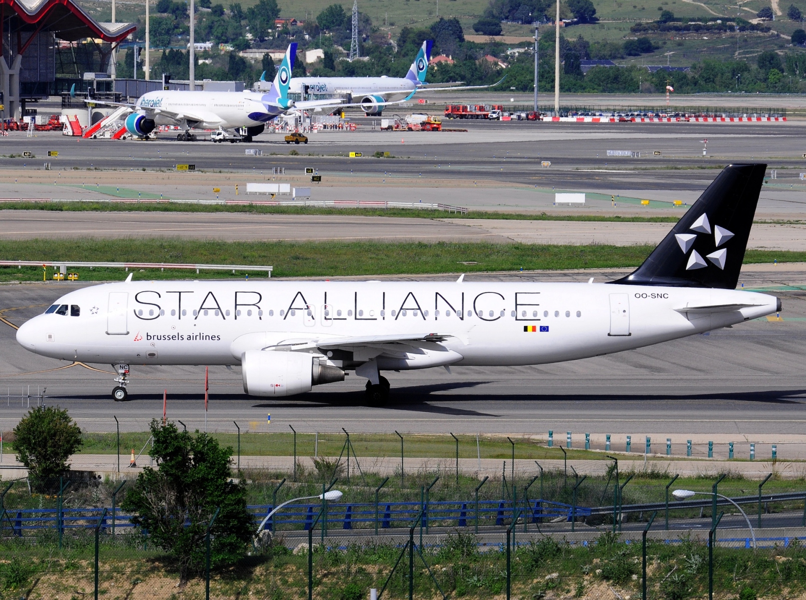 OO-SNC - A320-214 - Brussels Airlines - BRU - 04-05-2022b