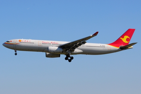 B-302D - A330-343 - Tianjin Airlines - BRU - 19-03-2022