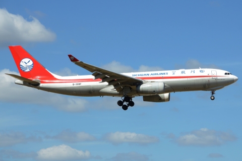 B-308P - A330-243F - Sichuan Airlines - BRU - 28-08-2022