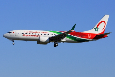 CN-MAY - 737-8 MAX - Royal Air Maroc - BRU - 19-03-2022