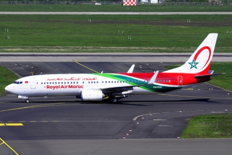 CN-ROU - 737-8B6(WL) - Royal Air Maroc - DUS - 24-04-2022