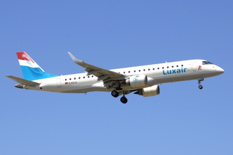 D-ACJJ - ERJ-190LR (ERJ-190-100 LR) - Luxair - LIS - 10-06-2022