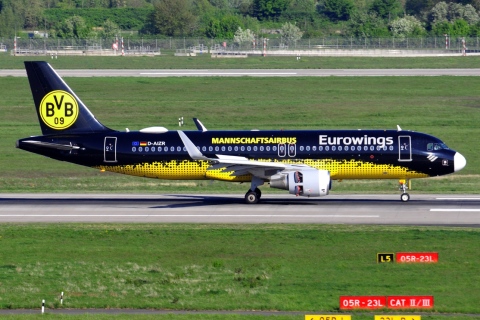 D-AIZR - A320-214(WL) - Eurowings - DUS - 24-04-2022