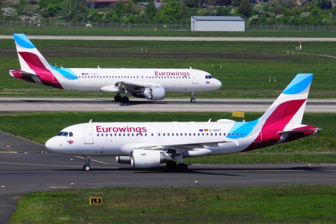 D-AKNT - A319-112 - Eurowings - DUS - 24-04-2022b