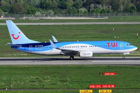 D-ATYB - 737-8K5(WL) - TUIfly - DUS - 24-04-2022