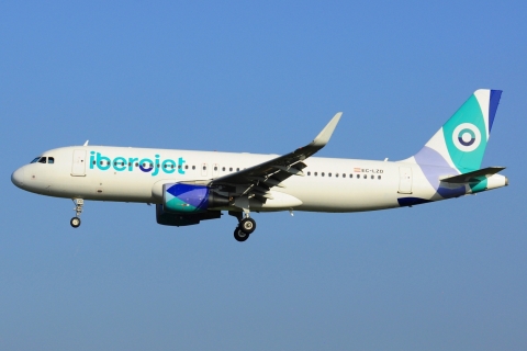 EC-LZD - A320-214(WL) - Iberojet - BRU - 27-03-2022
