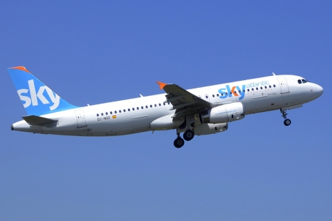 EC-NOZ - A320-232 - Sky Atlantic - BRU - 22-06-2022