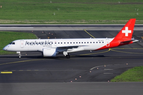 HB-AZD - ERJ-190-E2 (ERJ-190-300 STD) - Helvetic Airways - DUS - 24-04-2022