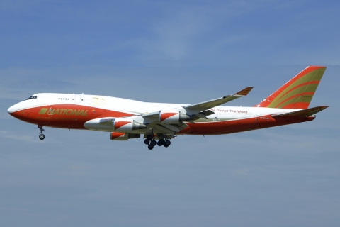 N936CA - 747-446 - National Airlines - LGG - 30-07-2022