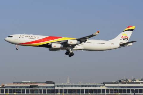 OO-ABB - A340-313 - Air Belgium - CRL - 23-03-2022