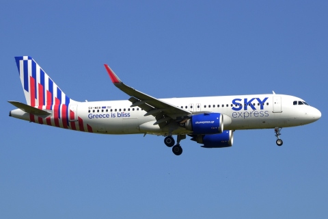 SX-WEB - A320-271N(WL) - Sky Express - BRU - 22-06-2022