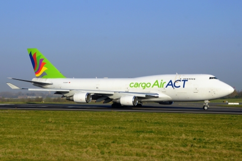 TC-ACG - 747-481 - ACT Airlines - LGG - 26-03-2022b