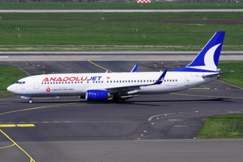 TC-JFU - 737-8F2(WL) - Anadolu Jet - DUS - 24-04-2022