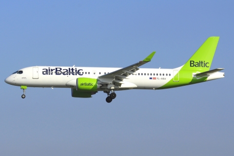 YL-ABA - A220-300 - Air Baltic - BRU - 27-03-2022