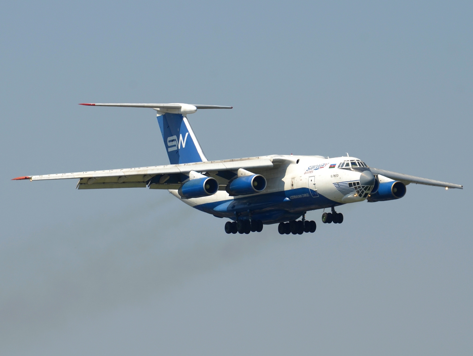4K-AZ40 - Ilyushin Il-76TD - Silk Way Airlines - BRU - 13-05-2023