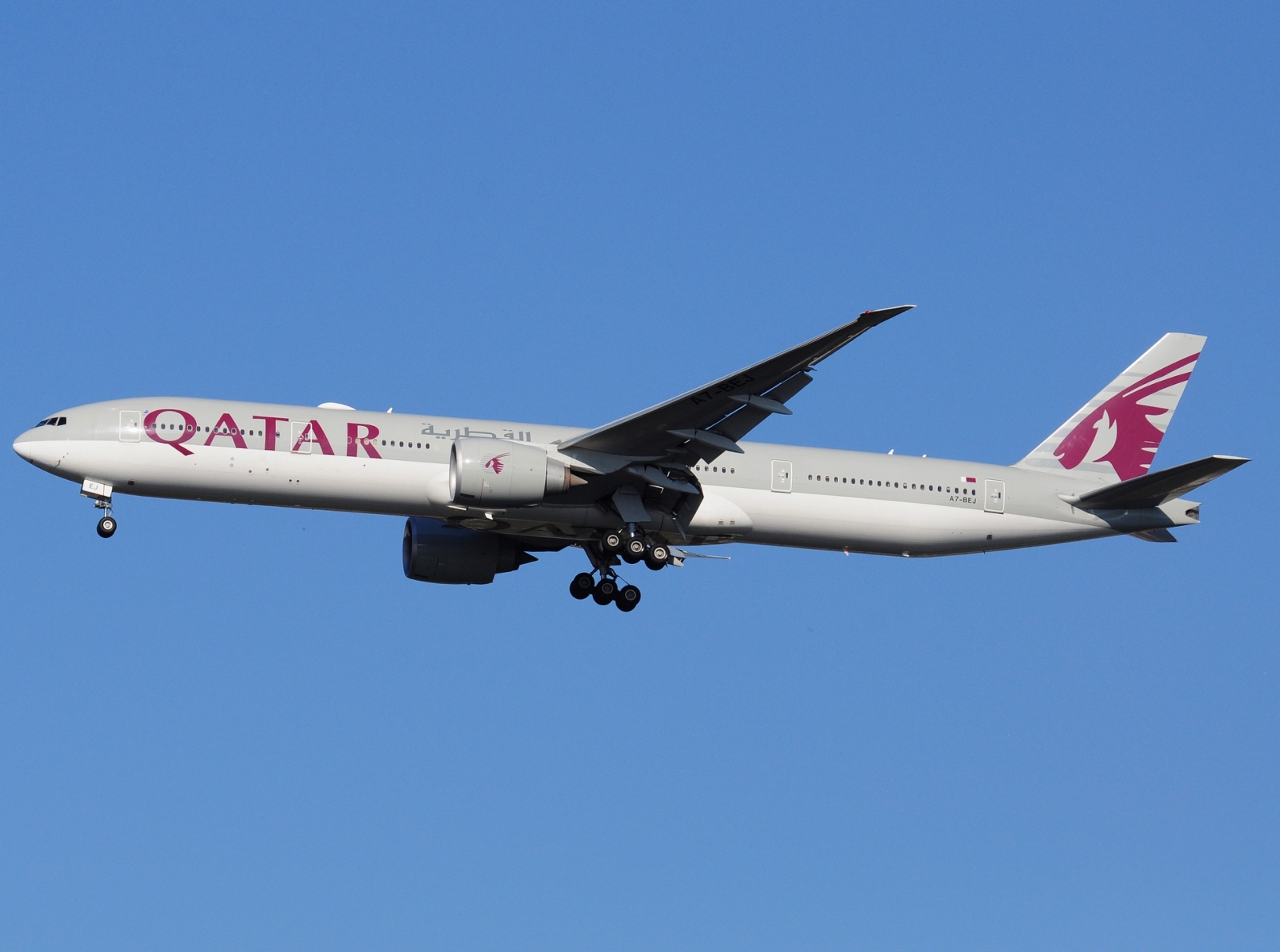 A7-BEJ - 777-3DZ(ER) - Qatar Airways - JFK - 28-10-2023