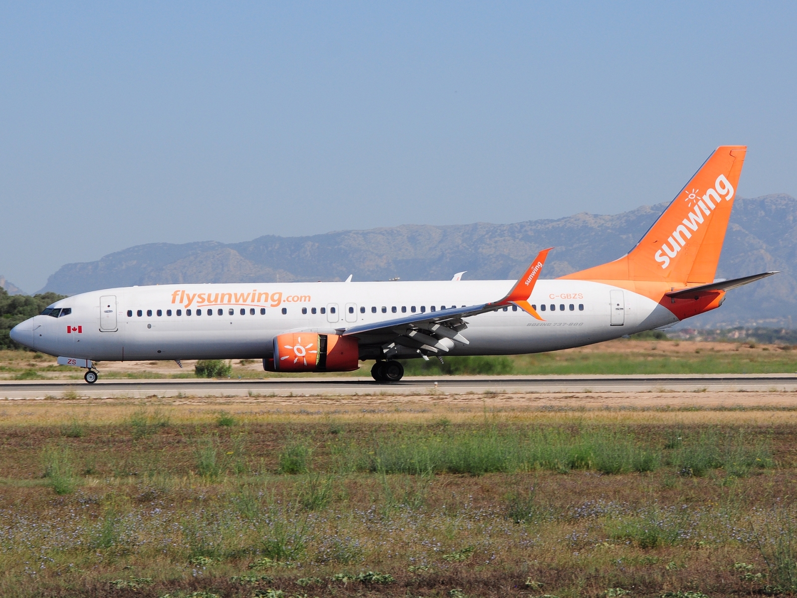 C-GBZS - 737-8SH(WL) - Sunwing Airlines - PMI - 24-06-2023