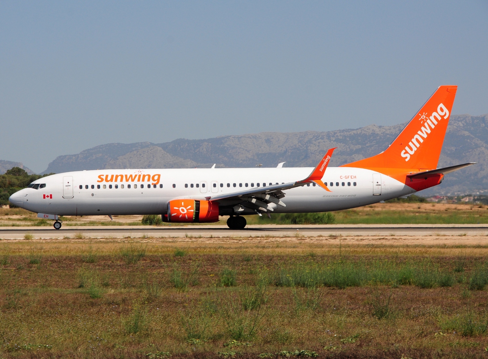 C-GFEH - 737-8GS(WL) - Sunwing Airlines - PMI - 24-06-2023