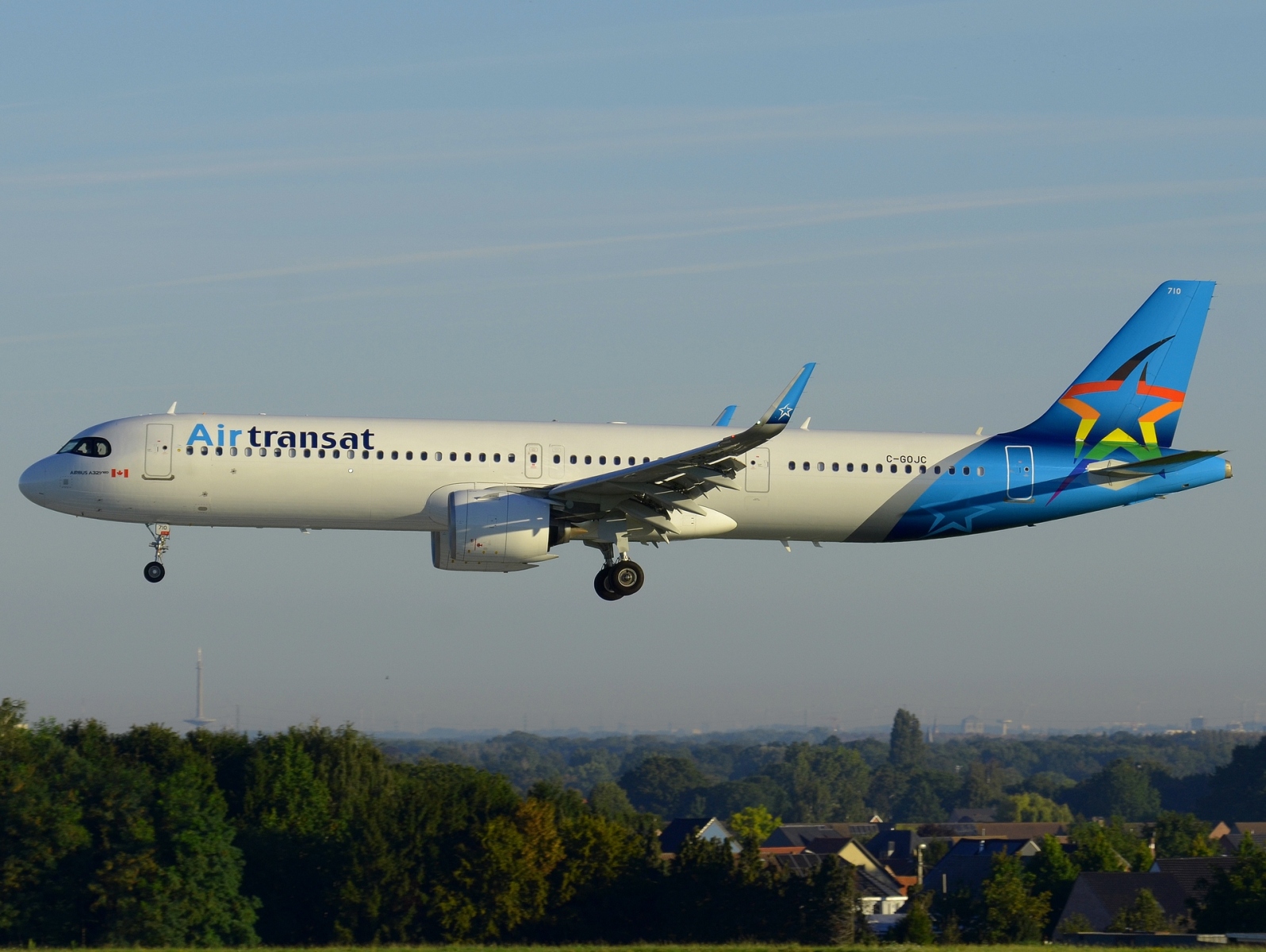 C-GOJC - A321-271NX(WL) - Air Transat - BRU - 06-09-2023