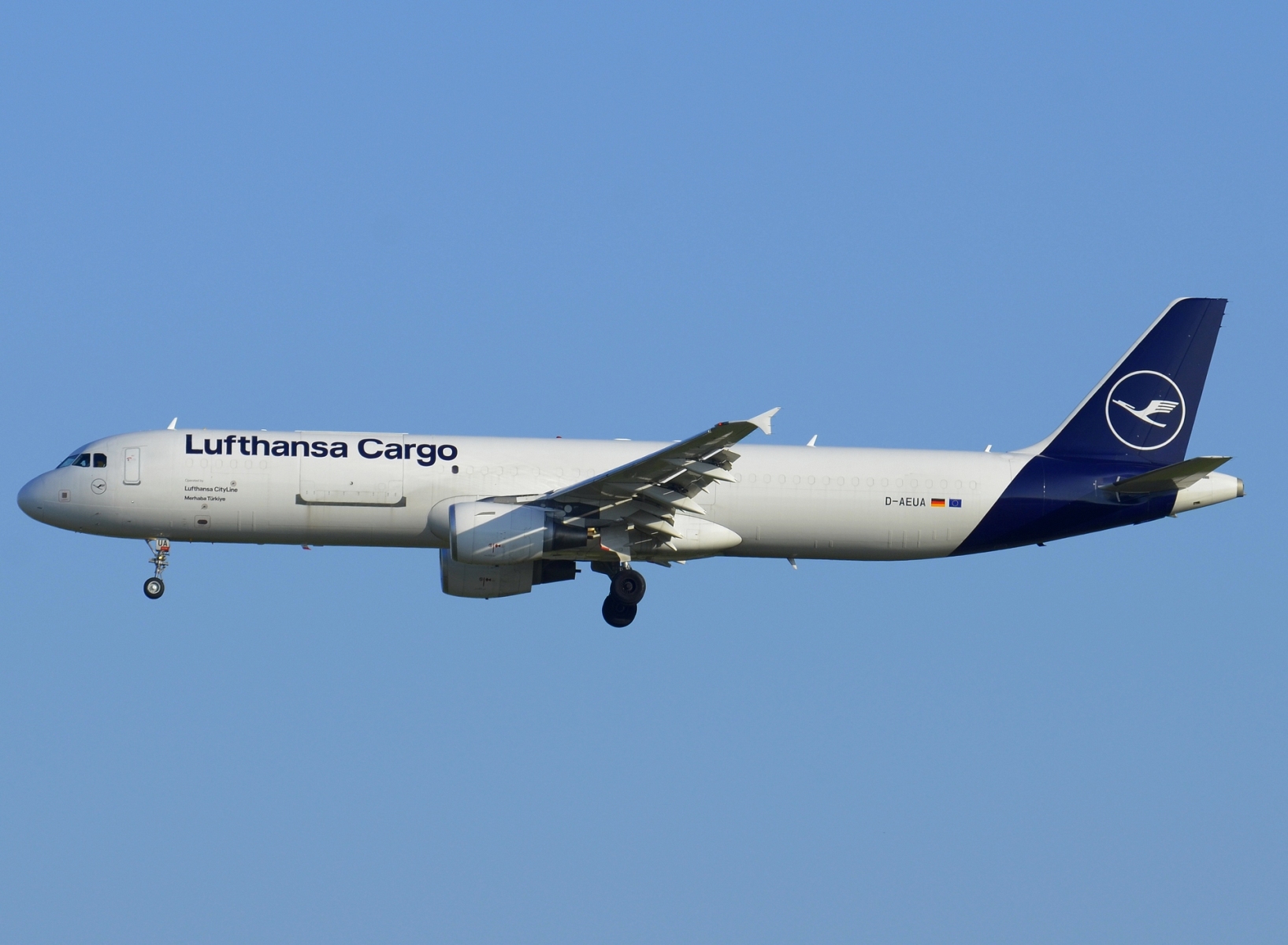 D-AEUA - A321-211 - Lufthansa Cargo - FRA - 25-05-2023