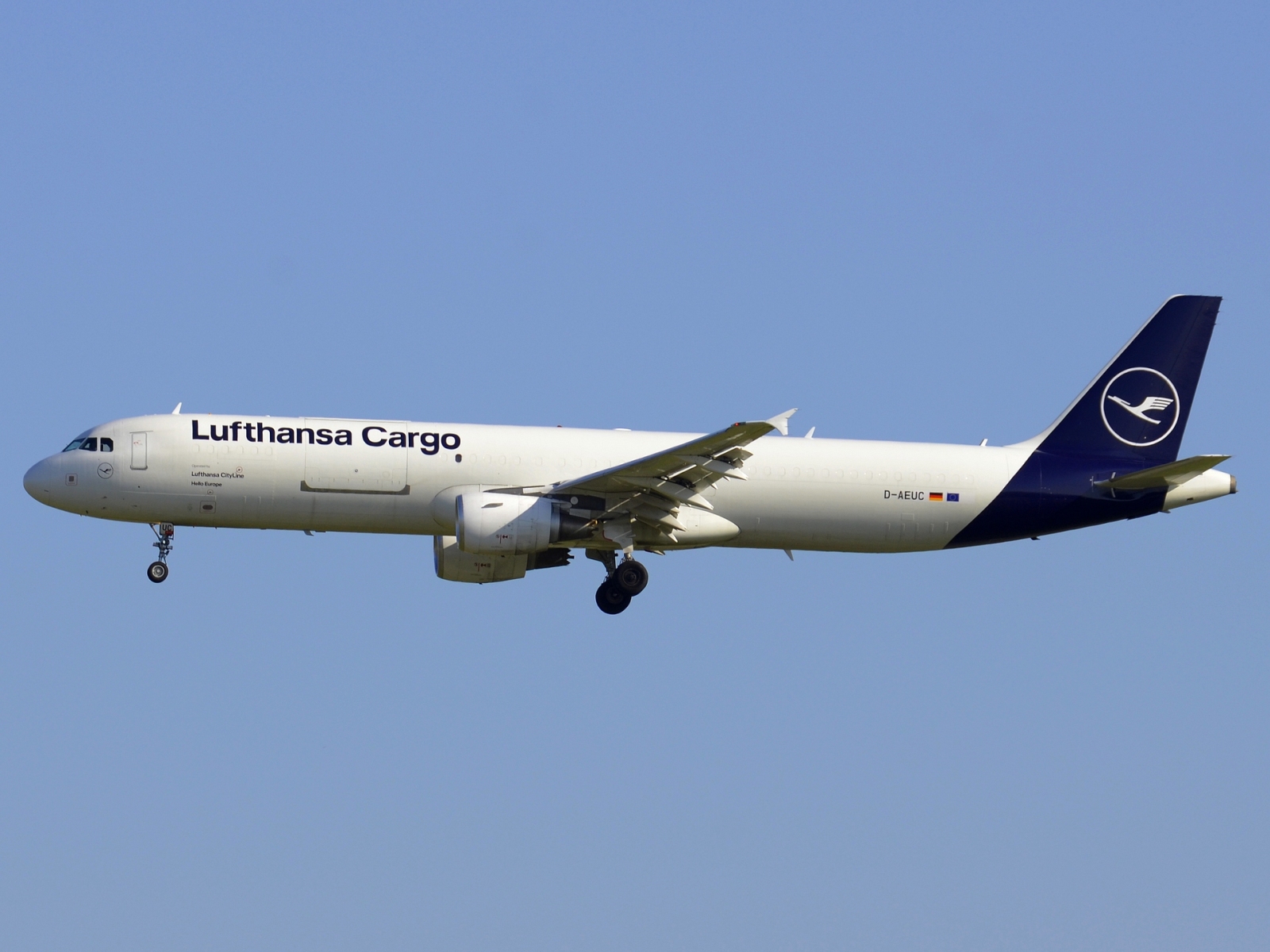 D-AEUC - A321-211 - Lufthansa Cargo - FRA - 25-05-2023