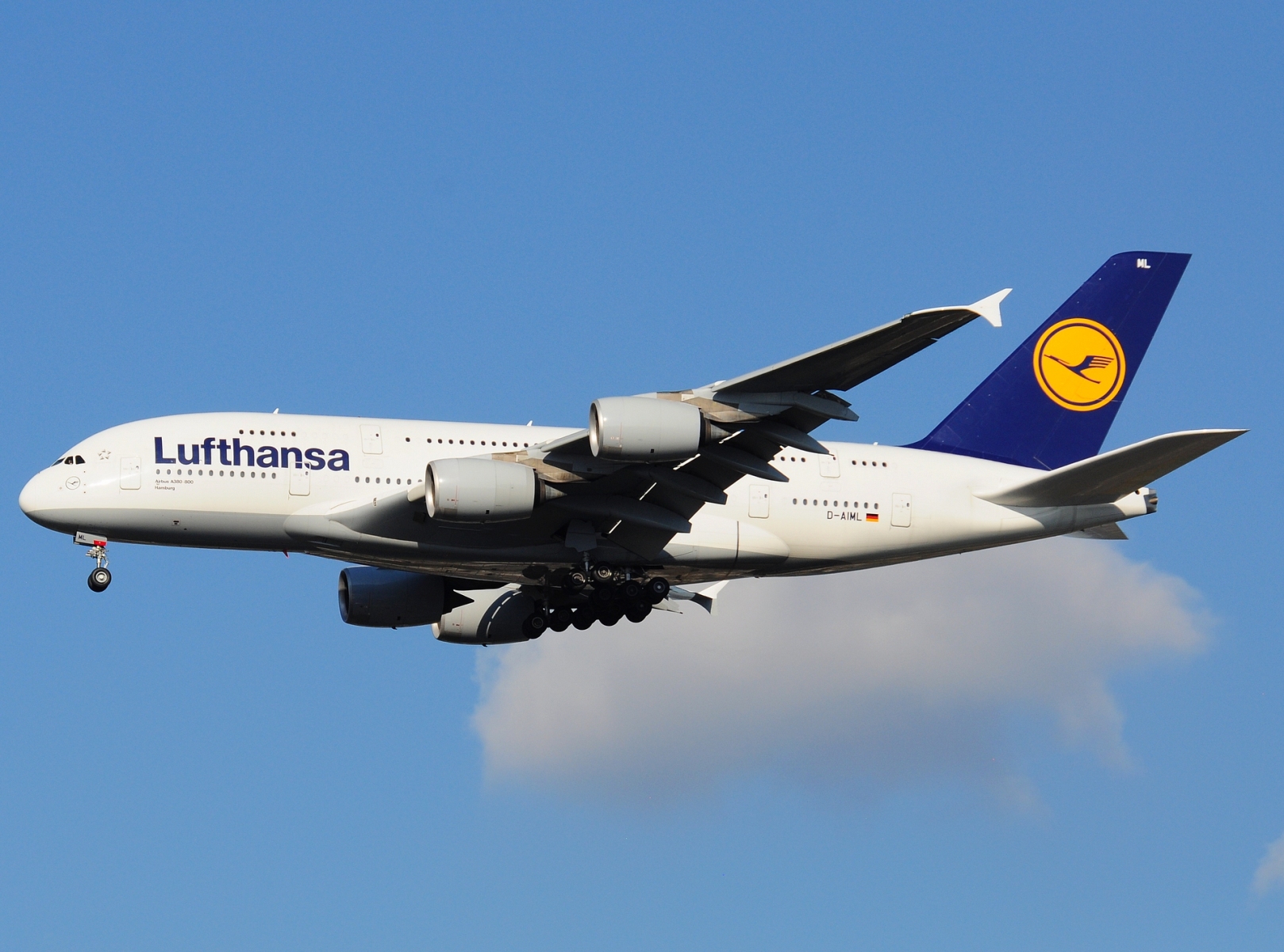 D-AIML - A380-841 - Lufthansa - JFK - 28-10-2023