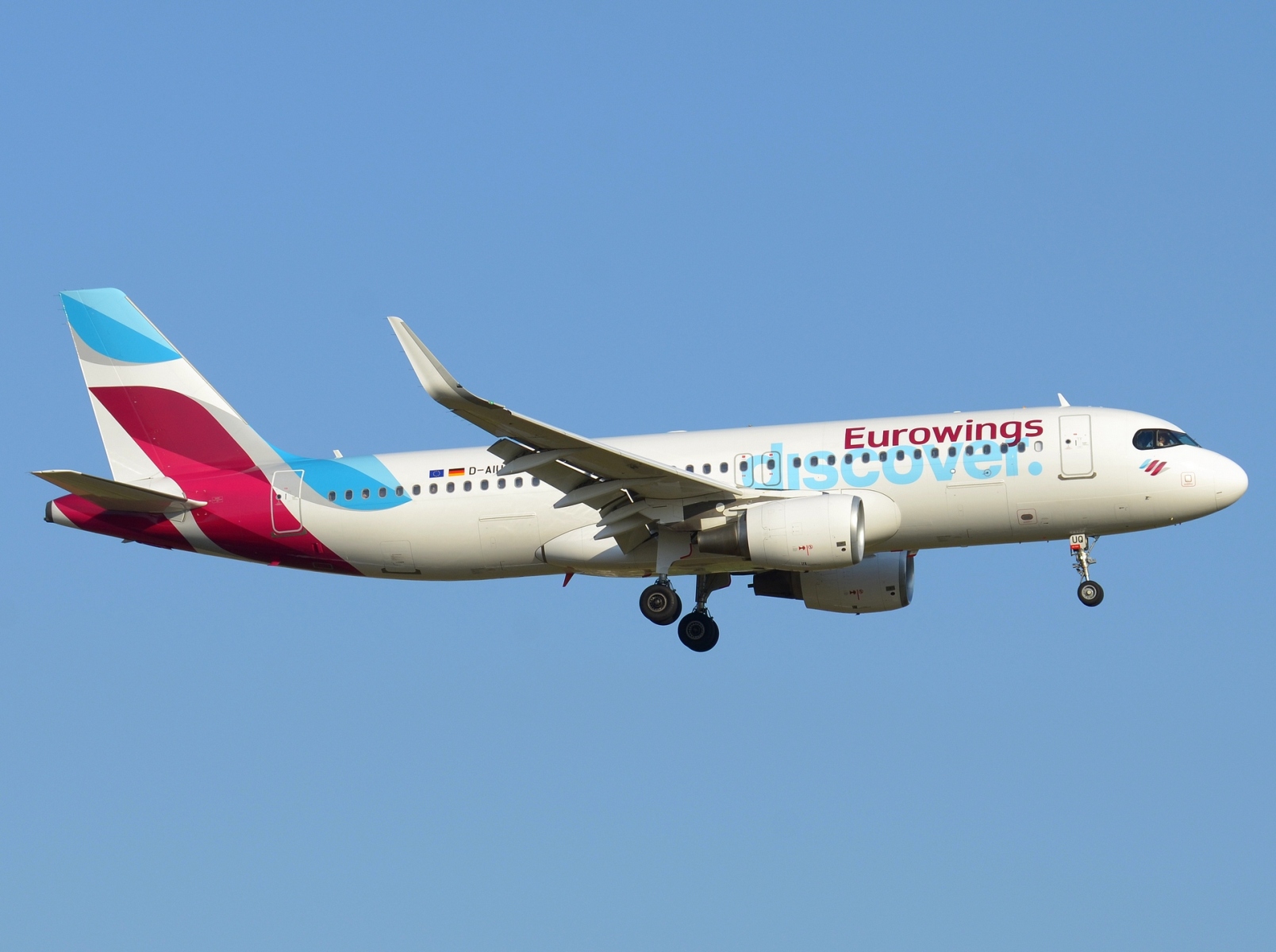 D-AIUQ - A320-214(WL) - Eurowings Discover - PMI - 23-06-2023
